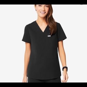 2xl figs Catarina top black